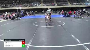 65 lbs Semifinal - Eddie Cross, Bellmawr vs Drew Elliott, Howell