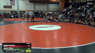 89 lbs 3rd Place Match - Brody Ryan, Mount Vernon Wrestling Club vs Kanon Provin, Wrath