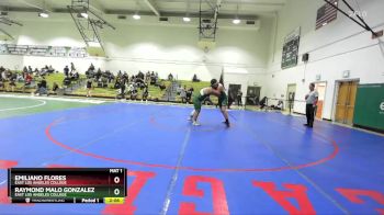 285 lbs 9th Place Match - Emiliano Flores, East Los Angeles College vs Raymond Malo Gonzalez, East Los Angeles College