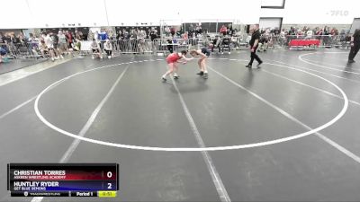 102 lbs Round 1 - Christian Torres, Askren Wrestling Academy vs Huntley Ryder, GET Blue Demons