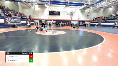 120 lbs Semifinal - Austin Kisner, Stanford Olympia vs Landon Dooley, Wilmington