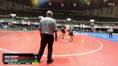 285 lbs Quarters & Wb (16 Team) - John Pearson, Mountain View vs Paddy Govier, South Carroll