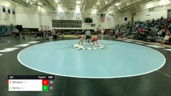 138 lbs Round 3 (10 Team) - Luke Ewing, Douglas vs Connor Whiteley, Scottsbluff