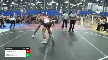 145 lbs 5th Place - Joe Gardas, Minnesota vs Zach Marrero, Team Vision Quest