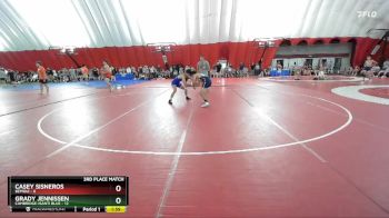 120 lbs Placement (16 Team) - Casey Sisneros, Bemidji vs Grady Jennissen, Cambridge-Isanti Blue