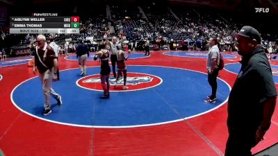 100 lbs Cons. Round 2 - Emma Thomas, Mill Creek vs Aislynn Weller, Chestatee