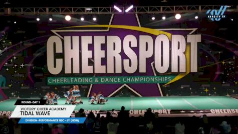 Victory Cheer Academy - Tidal Wave [2025 L1 Performance Rec - 6Y (NON) Day 1] 2025 CHEERSPORT National All Star Cheerleading Championship
