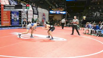 138 Class 3 lbs Cons. Round 1 - Gavyn Givens, Hillsboro vs Ethan James, Washington