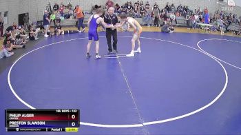 132 lbs Cons. Round 2 - Philip Alger, Crater vs Preston Slawson, Irrigon