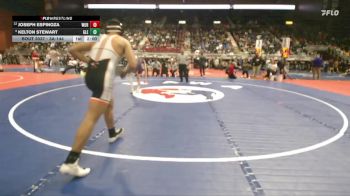 3A-144 lbs Champ. Round 1 - Kelton Stewart, Glenrock vs Joseph Espinoza, Worland