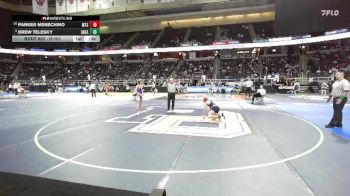 II-101 lbs Cons. Round 3 - Parker Menechino, Mount Sinai vs Drew Telesky, Sherburne Earlville