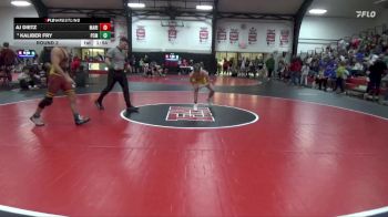 132 lbs Round 3 - Kaliber Fry, PCM, Monroe vs AJ Dietz, Marion