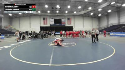 215 lbs Finals (4 Team) - Carmine Gerbino, John H Glenn HS vs Jake McClosky, Plainedge