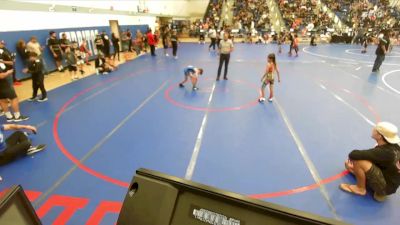 58 lbs Quarterfinal - Nathaniel Vasquez, Mantanona Training Center MTC vs Austin Simes, Rancho Bernardo Wrestling