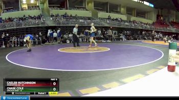 120 lbs Round 4 (6 Team) - Chase Cole, Lincoln East vs Caeleb Hutchinson, Manhattan HS