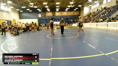 285 lbs Champ Round 1 (16 Team) - Franklie Marquez, Westside Wrestling vs Eduardo Martinez, SOWA / HWC BLUE