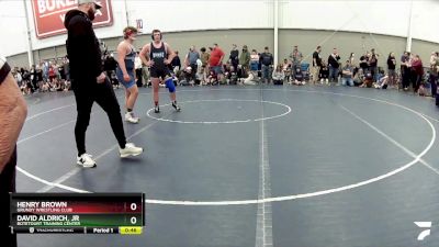 175 lbs Cons. Round 4 - David Aldrich, Jr, Botetourt Training Center vs Henry Brown, Grundy Wrestling Club