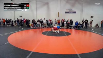 175 lbs Champ. Round 1 - Logan Gamulkiewicz, Carroll High School vs Lyncoln Burcharts, Alexandria Wrestling Academy