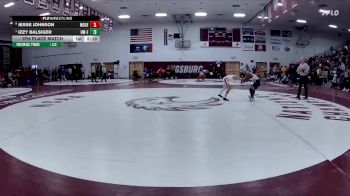 125 lbs 5th Place Match - Jesse Johnson, Msoe vs Izzy Balsiger, Wisconsin-Eau Claire