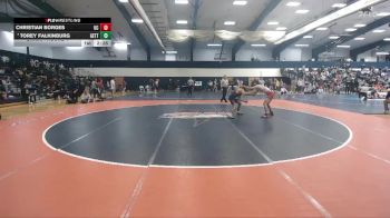 133 lbs Champ. Round 1 - Torey Falkinburg, Gettysburg vs Christian Borges, King`s College