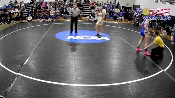 142 lbs Champ. Round 1 - Carma Forty, Knoch Hs vs Mackenzie Pape, Canon McMillan