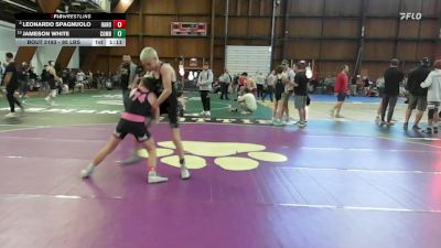 95 lbs Semifinal - Leonardo Spagnuolo, Hanover Park vs Jameson White, Combat Athletics