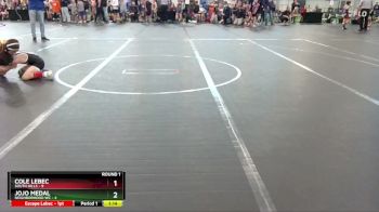 60 lbs Round 1 (6 Team) - Cole Lebec, South Hills vs JoJo Medal, Neighborhood WC