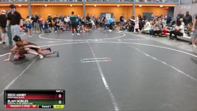 85 lbs Semifinal - Zech Ashby, Hard Rock Rams vs Elam Nobles, Coastal Elite Wrestling