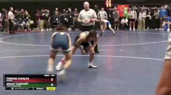 149 lbs Champ. Round 2 - Brady Earhart, Texas Wesleyan vs Tristan Zamilpa, Doane
