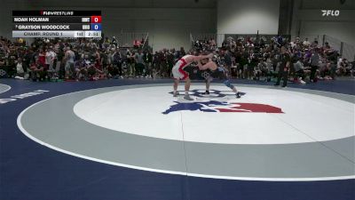 74 lbs Champ. Round 1 - Noah Holman, Inland Northwest Wrestling Training Center vs Grayson Woodcock, Ohio