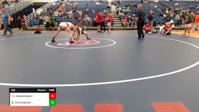 109 lbs Cons. Round 7 - Cody Duvendack, Bedford vs Braedyn Tammarine, Liberty Center