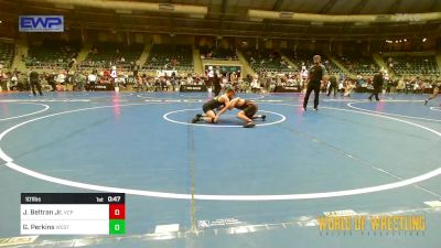 101 lbs Consi Of 8 #2 - Jarron Beltran Jr., Valiant Prep vs Gunner Perkins, Westshore Wrestling Club