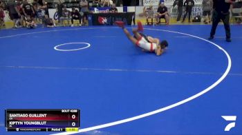 92 lbs 5th Place Match - Santiago Guillent, CA vs Kiptyn Youngblut, IA