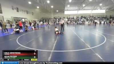 72 lbs Cons. Semi - Cruz Armstrong, Sublime vs Kevin Packer, Upper Valley Aces