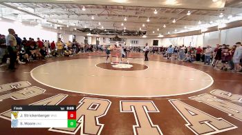 125 lbs Final - Jett Strickenberger, West Virginia vs Spencer Moore, North Carolina