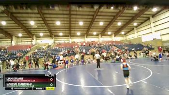 52+ Semifinal - Liam Stuart, Top Of The Rock Wrestling Club vs Daxton Schofield, Evanston Elite Wrestling Club