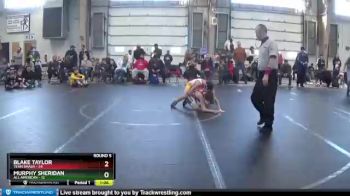 88 lbs Round 5 (8 Team) - Murphy Sheridan, All American vs Blake Taylor, Team Smash