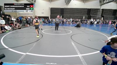 101 lbs Rr Rnd 1 - Henry Hambardzumian, Falcons Wrestling Club vs Eli McCrary, Williamstown Mighty Braves ES