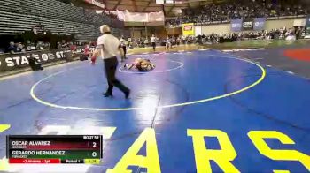 1 lbs Semifinal - Oscar Alvarez, Granger vs Gerardo Hernandez, Tonasket