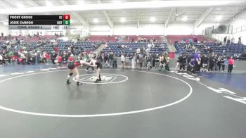 115 lbs Cons. Round 3 - Frost Gross, Park City vs Josie Cannon, Uintah