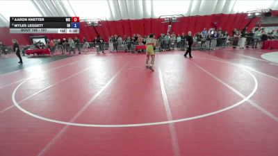 157 lbs 3rd Place Match - Aaron Knetter, Wisconsin vs Myles Leggett, 96 Bulls