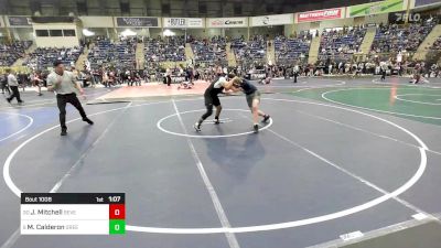 165 lbs Round Of 32 - Jake Mitchell, Severance MS vs Matthew Calderon, Greeley United