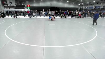 165 lbs Cons. Sub-quarters - William Brooks, Scanlan Wrestling Academy vs Kross Cassidy, Patriot Elite Wrestling Club