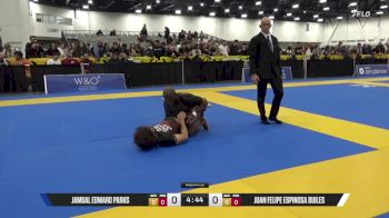 Juan Felipe Espinosa Builes vs Jamual Edward Parks 2025 World IBJJF Jiu-Jitsu No-Gi Championship