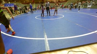 110 lbs Rr Rnd 2 - Zenobia Gooden, Lonoke Youth Wrestling vs Annaliah Molinas, North DeSoto Wrestling Academy