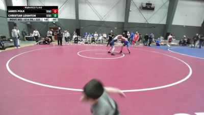 U14 FK - 120 lbs Quarters - James Polk, Thunder Mountain Wrestling Club vs Christian Leighton, Reality Sports Wrestling Club