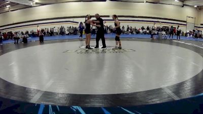 124 lbs Champ. Round 2 - Abigail Geairn, Albion College vs Lola Barkby, Indiana Tech University