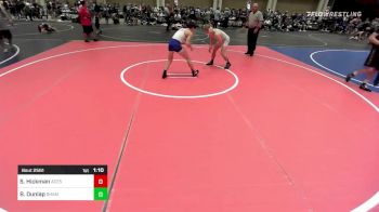 132 lbs Quarterfinal - Skyler Hickman, Aces Wr Ac vs Braden Dunlap, Shamrock WC