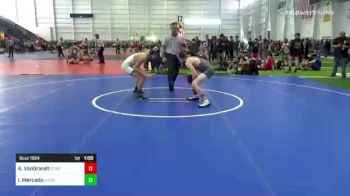 130 lbs Consi Of 8 #2 - Airoughn VanGrandt, Cobra Kai vs Isaia Mercado, Hard Hands