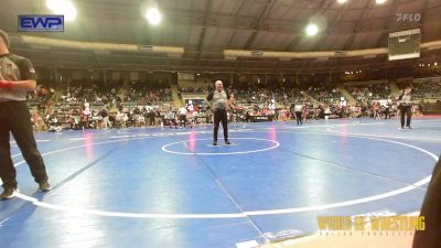 64 lbs Quarterfinal - Abel Smith, Terminator Wrestling Academy vs Wyatt Messiha, Sunkist Kids Monster Garage